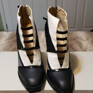 Black and White Women's Shoes
